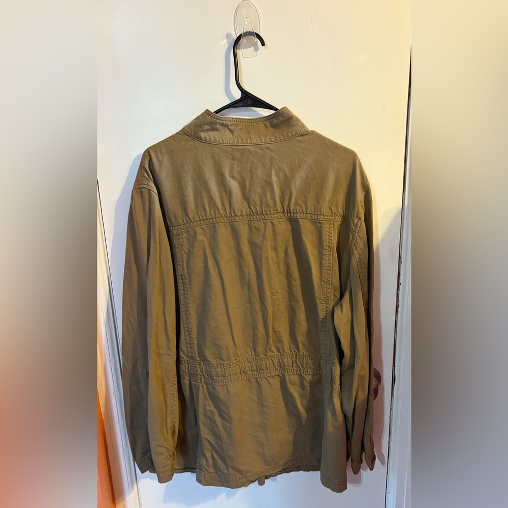 Tan Utility Jacket - Picture 2 of 3